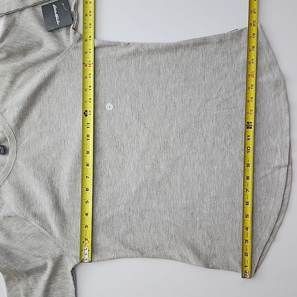 Eddie Bauer Women's  Waffle Top Thermal Crew Neck Long Sleeves Size M - Picture 11 of 11